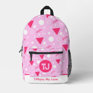 Colourful Name Favour Gift Custom Backpack