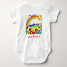 Colourful Nature Drawing for Nature Lovers