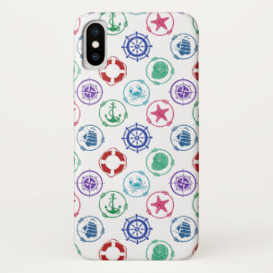 Colourful Nautical Pattern Case-Mate iPhone Case