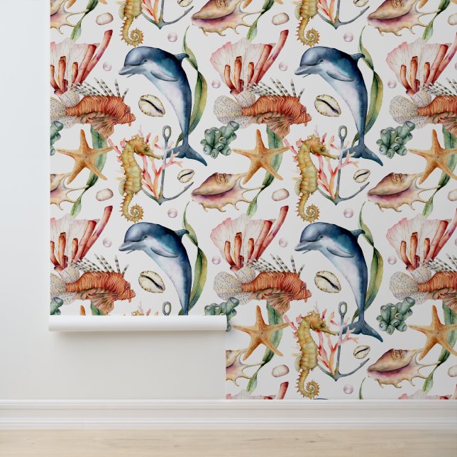 Colourful Nautical Underwater Sea Animal LIfe  Wallpaper (Application)