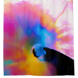 Colourful Nautilus Shower Curtain