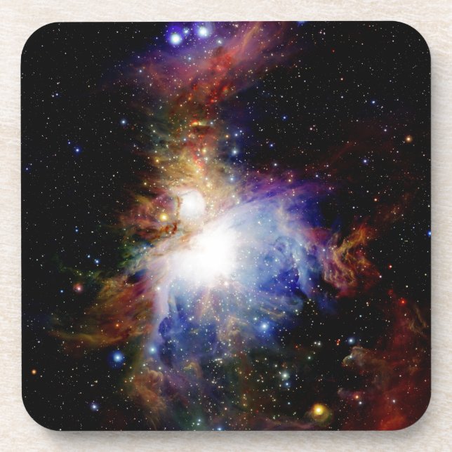 Colourful Nebula Coaster (Front)