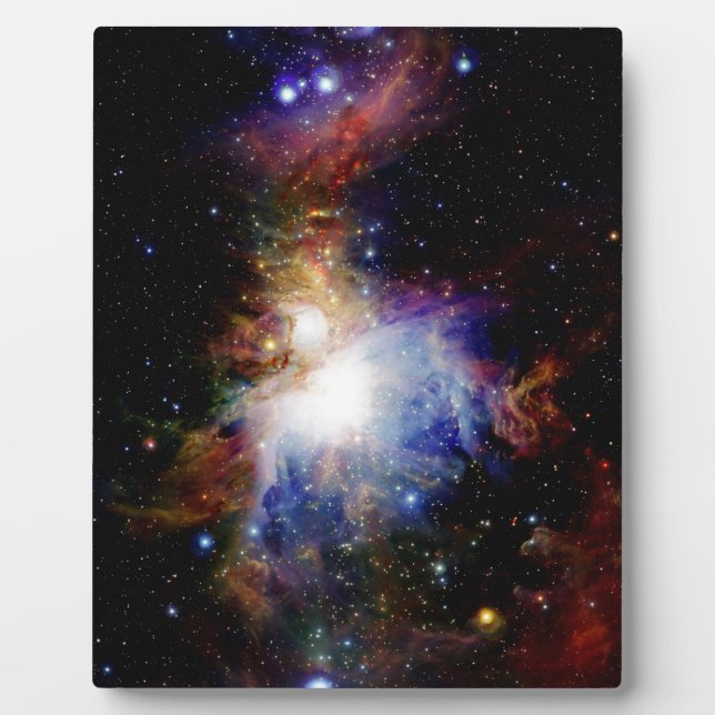 Colourful Nebula Plaque (Front)
