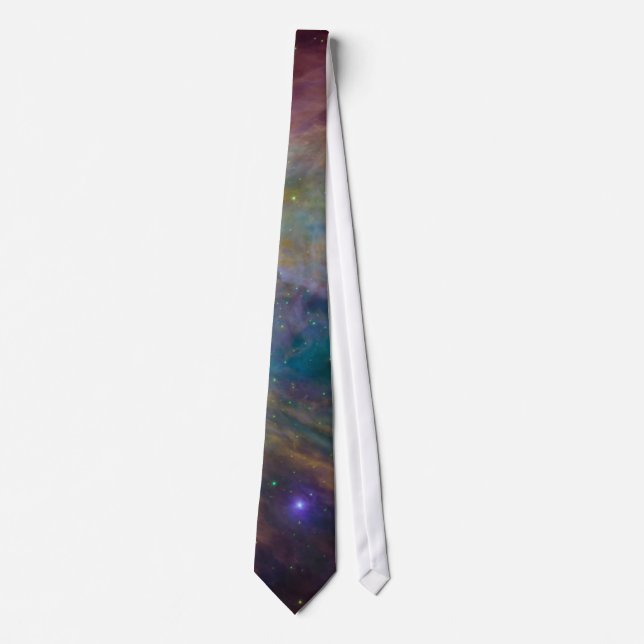Colourful Nebula Tie (Front)