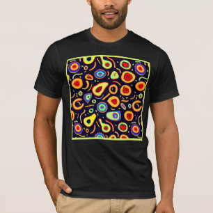 Colourful Neon Fruit Delights Art T-Shirt