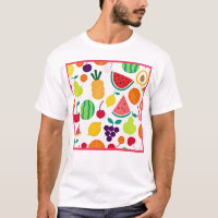 Colourful Neon Fruit Fiesta