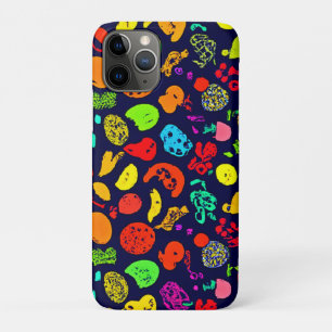 Colourful Neon Fruit Pattern Art Case-Mate iPhone Case