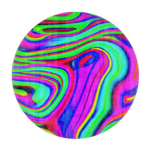 Colourful Neon Patterns. Buy Now Cutting Board