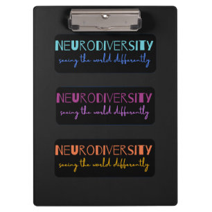 Colourful Neurodiversity Clipboard
