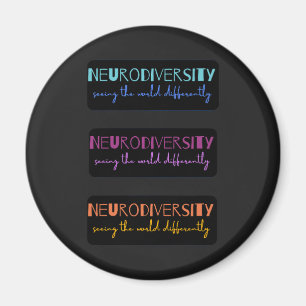 Colourful Neurodiversity Magnet