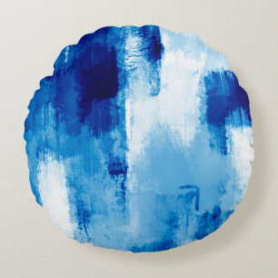 Colourful nice Colour glossy. Beautiful painted Su Round Cushion