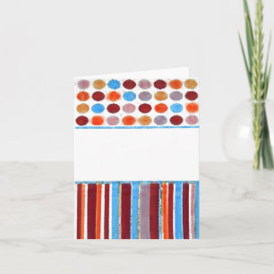 Colourful Note ~ Cards / Invitations