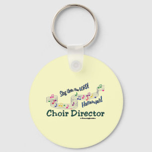 Colourful Notes Key Ring