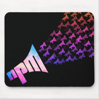 Colourful NPM Mouse Pad