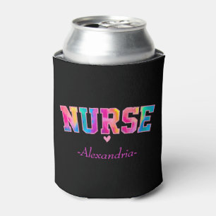 Colourful Nurse Can Cooler