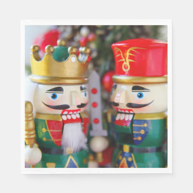 Colourful nutcrackers napkin (Front)