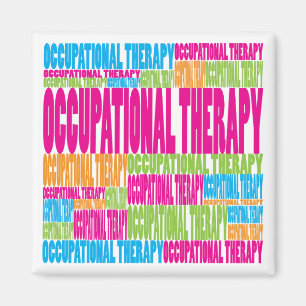 Colourful Occupational Therapy Magnet