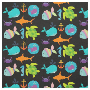 Colourful Ocean Fabric
