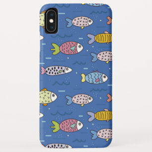 colourful ocean life phone case