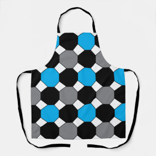 Colourful Octagon Geometric Apron