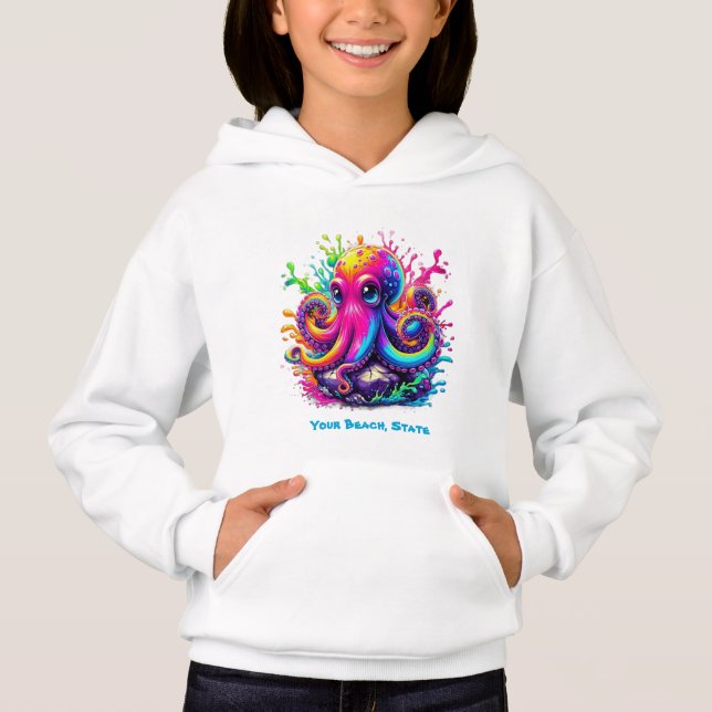 Colourful Octopus Splash- (Front)