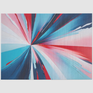 Colourful Oil Paint Art Tissue Paper