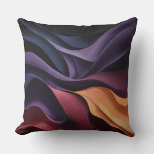 Colourful Ombre Contours  Cushion