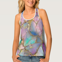 Colourful Opal and Liquid Gold