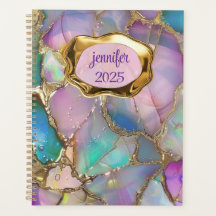 Colourful Opal and Liquid GoldPersonalized Monthly