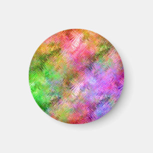 Colourful Opal Glassy Texture Magnet