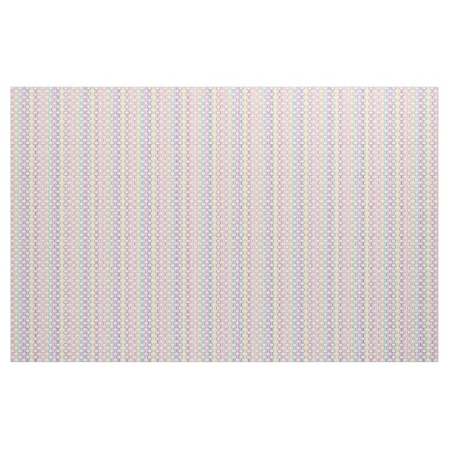 Colourful Open Circles Fabric (Fat Quarter)