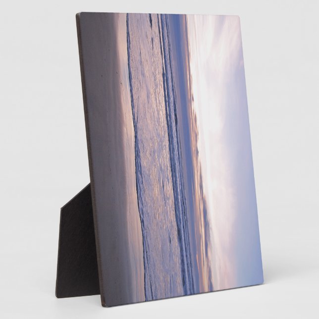 Colourful Oregon Coast Sunset Plaque (Side)
