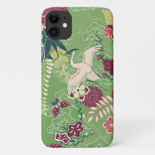 Colourful Oriental silk pattern Case-Mate iPhone Case