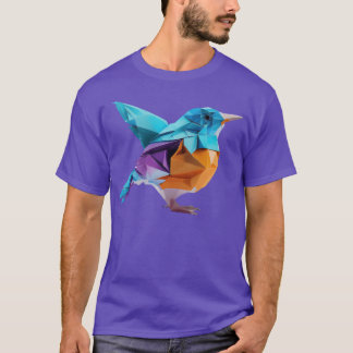 Colourful Origami Bird A Handcrafted Delight for g T-Shirt