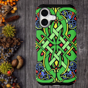 Colourful Ornate Irish Celtic Knot