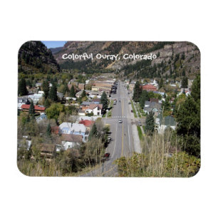 Colourful Ouray, Colorado Magnet