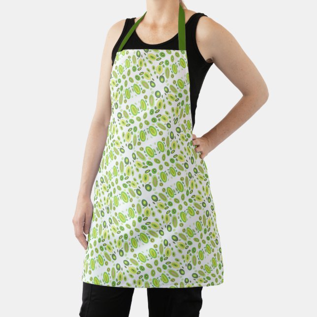 Colourful Ovals All-Over Print Apron (Insitu)