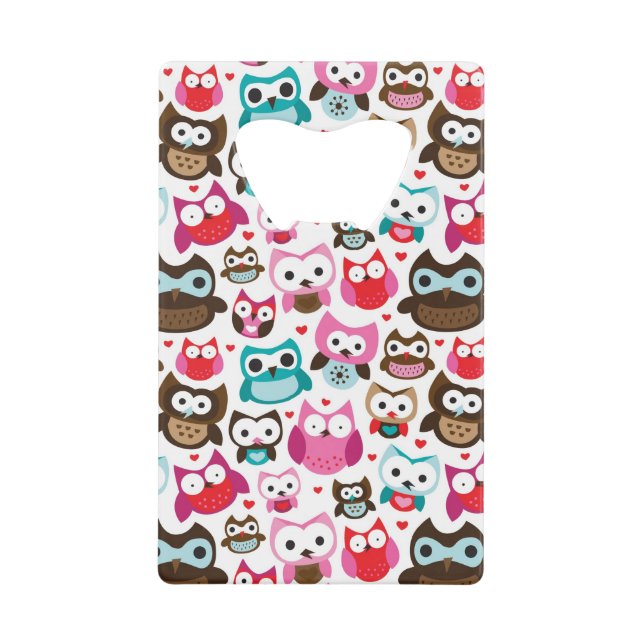 colourful owl pattern (Front)