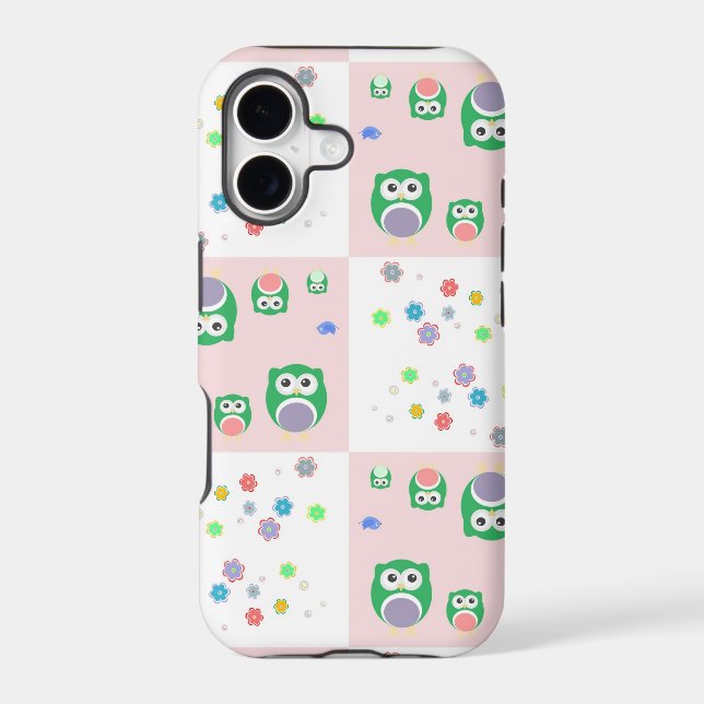 Colourful Owl Pattern For Kids (Back)