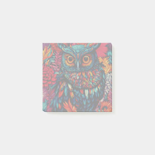 Colourful Owl  Post-it Notes