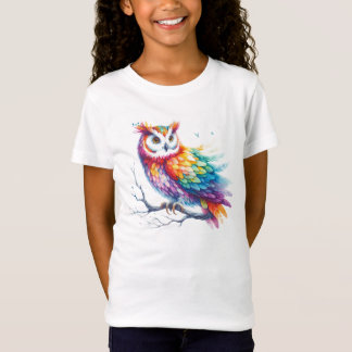 Colourful Owl T-Shirt