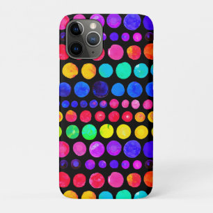 Colourful Paint Dots Pattern Case-Mate iPhone Case