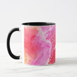 colourful paint mug