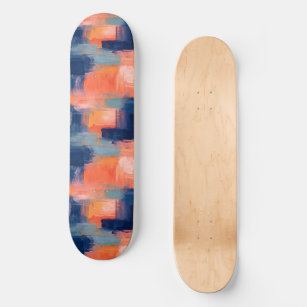 Colourful Paint Skateboard