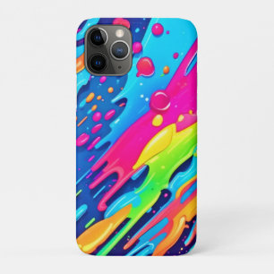 Colourful Paint Splatter Case-Mate iPhone Case