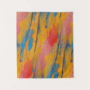 Colourful Paint Splatter Tapestry