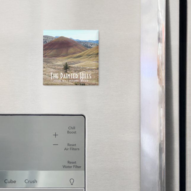 Colourful Painted Hills Landscape Magnet (In Situ (Fridge))