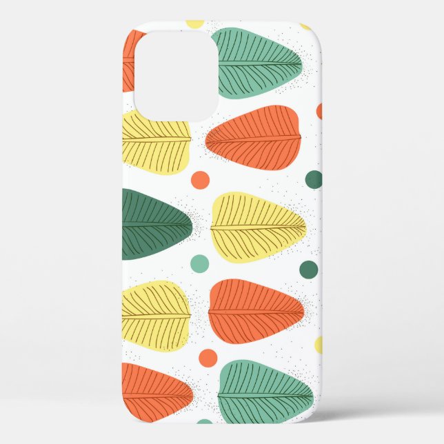 Colourful painted leaves, bright business backgrou Case-Mate iPhone case (Back)