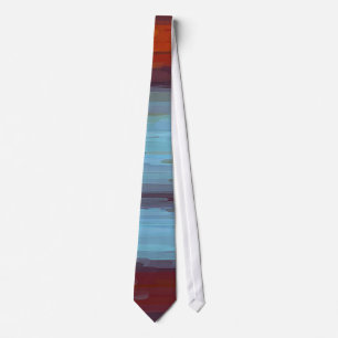 Colourful Painting Abstract Background #5 Tie