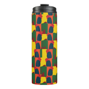 Colourful Painting Abstract Thermal Tumbler